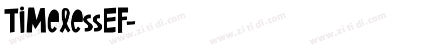 TimelessEF字体转换