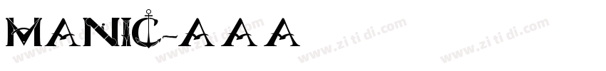 MANIC字体转换