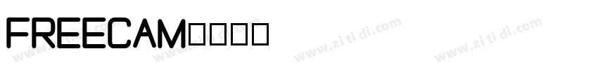 freecam字体转换