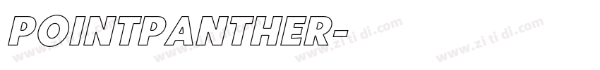PointPanther字体转换 PointPanther字体转换