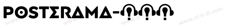 Posterama字体转换
