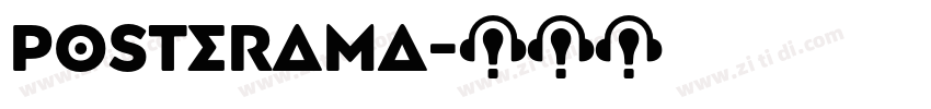Posterama字体转换