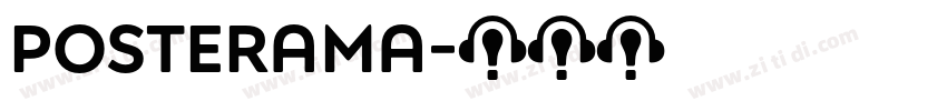 Posterama字体转换