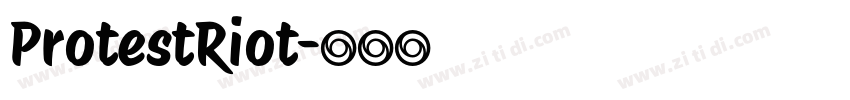 ProtestRiot字体转换 ProtestRiot字体转换