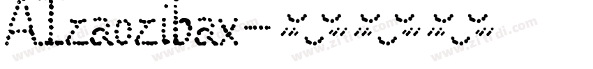 AIzaozibax字体转换