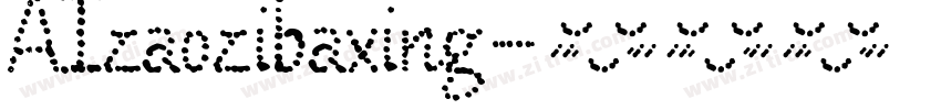 AIzaozibaxing字体转换