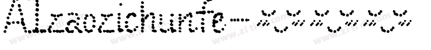 AIzaozichunfe字体转换