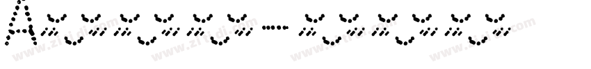 A方梦体字体转换
