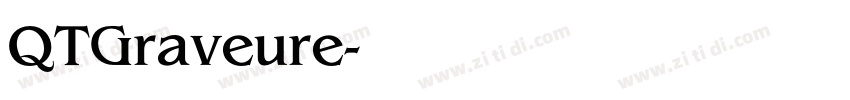 QTGraveure字体转换