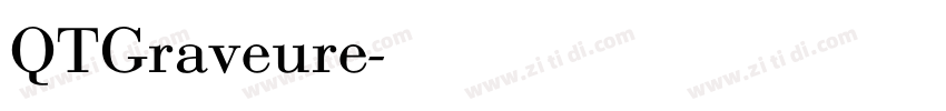 QTGraveure字体转换