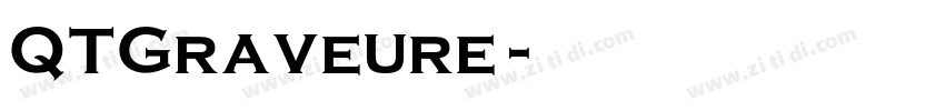 QTGraveure字体转换
