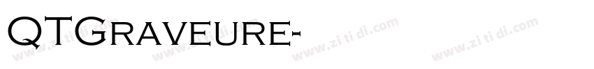 QTGraveure字体转换