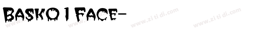 Bask01Face字体转换