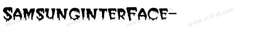 SamsunginterFace字体转换