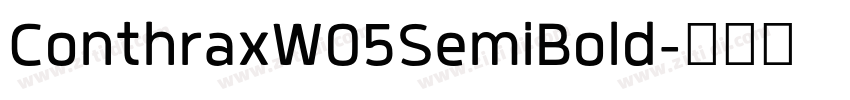 ConthraxW05SemiBold字体转换 ConthraxW05SemiBold字体转换