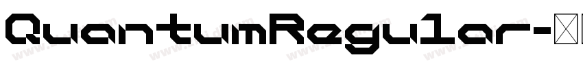 QuantumRegular字体转换