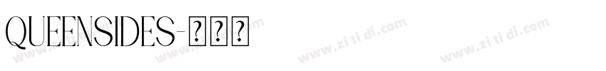 Queensides字体转换