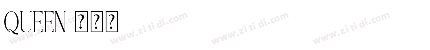 Queen字体转换