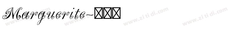 Marguerite字体转换