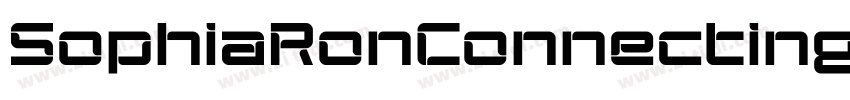 SophiaRonConnecting字体转换