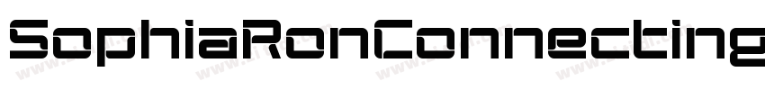 SophiaRonConnecting字体转换
