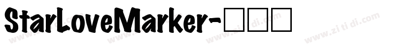 StarLoveMarker字体转换