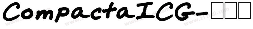 CompactaICG字体转换