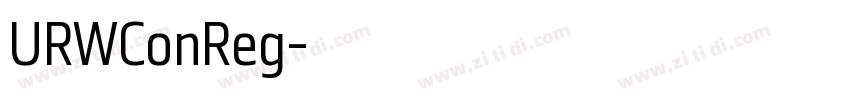 URWConReg字体转换 URWConReg字体转换