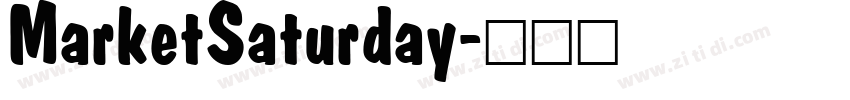 MarketSaturday字体转换