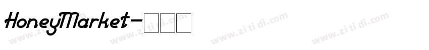 HoneyMarket字体转换