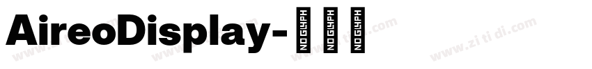 AireoDisplay字体转换