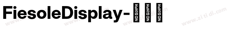 FiesoleDisplay字体转换 FiesoleDisplay字体转换