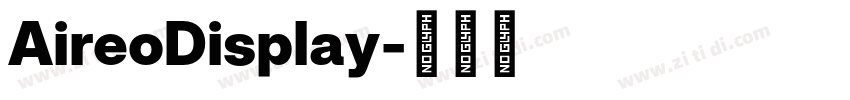 AireoDisplay字体转换