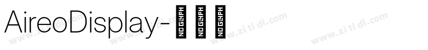 AireoDisplay字体转换
