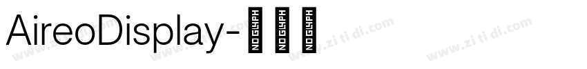 AireoDisplay字体转换
