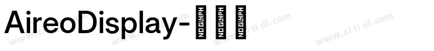 AireoDisplay字体转换