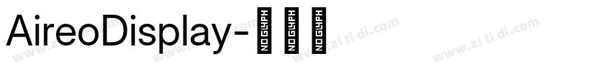 AireoDisplay字体转换