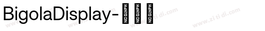 BigolaDisplay字体转换