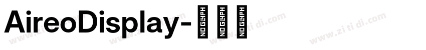 AireoDisplay字体转换