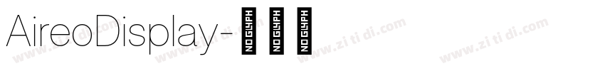 AireoDisplay字体转换