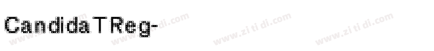 CandidaTReg字体转换