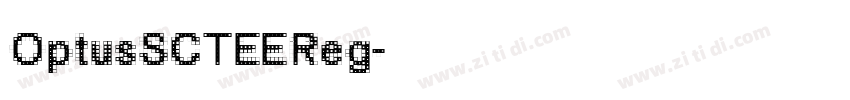 OptusSCTEEReg字体转换