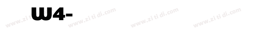 华康竹风体W4字体转换