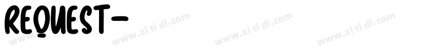 Request字体转换