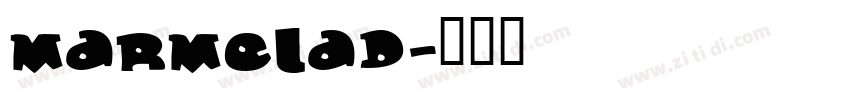 Marmelad字体转换