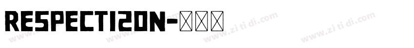 Respect120n字体转换