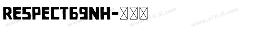 Respect69nh字体转换