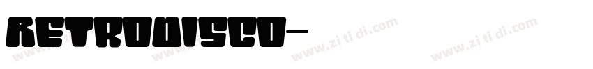 RetroDisco字体转换