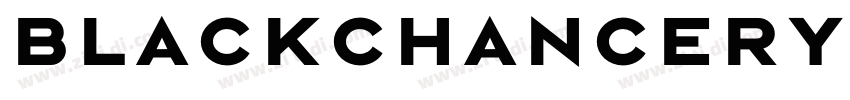 blackchancery字体转换