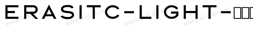 ErasITC-light字体转换